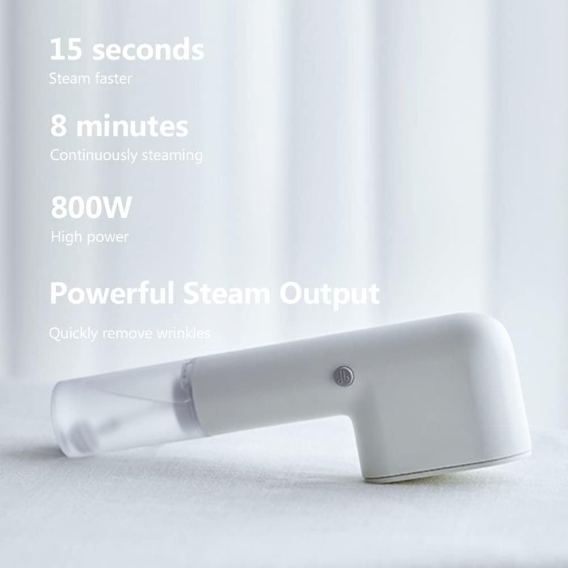 Nesugar Travel Steamer for Clothes Steamer, Simple Designed Portable Handheld Garment Steamer for travel and home, 0.75lbs Lightly, 15s Fast Heat-up, 8 Minutes of Continuous Steam (G1) - Image 3